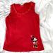 Disney Tops | Disney Minnie Mouse Tank Walt Disney World Park | Color: Black/Red | Size: M