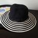 Kate Spade Accessories | Kate Spade Summer Cording Hat Bnwt | Color: Black/Cream | Size: Os