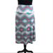 Lularoe Skirts | Lularoe Azure Skirt Pastel Size 2xl | Color: Pink/White | Size: Xxl
