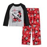 Disney Pajamas | Disney - Mickey Mouse 2 Pc Pajama Set | Color: Black/Red | Size: 2tb