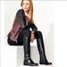 Michael Kors Shoes | Michael Kors Arley Riding Leather Black Boot 81/2 | Color: Black | Size: 8.5