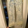 Free People Pants & Jumpsuits | Free People Embellished Flare Denim Size 25 Euc | Color: Blue | Size: 25