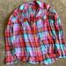 American Eagle Outfitters Tops | Cute American Eagle Flannel Shirt | Color: Blue/Pink | Size: S