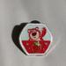 Disney Accessories | Hidden Mickey Strawbeary Pin | Color: Red | Size: Osbb