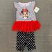 Disney Matching Sets | Disney Baby Outfit- New With Tags | Color: Red | Size: 24mb