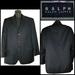 Ralph Lauren Suits & Blazers | "Ralph" Ralph Lauren Pinstripe Wool Blazer Sz 40 R | Color: Black/White | Size: 40r