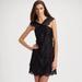 Anthropologie Dresses | Leifsdottir New Black Flores Filigree Lace Dress | Color: Black | Size: 4