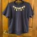 J. Crew Tops | J Crew Navy Short Sleeve Top With Jewel Detail | Color: Blue/White | Size: S