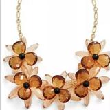 Kate Spade Jewelry | Kate Spade Blooming Brilliant Statement Necklace | Color: Tan | Size: Statement Necklace