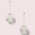 Kate Spade Jewelry | Kate Spade - Blooming Bouquet Drop Earrings | Color: White | Size: Os