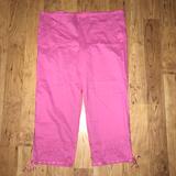 Victoria's Secret Intimates & Sleepwear | 3/$25 Victoria's Secret Pink Linen Pj Pants S | Color: Pink | Size: S