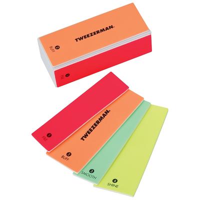 Tweezerman - Neon Hot Nail Block - Nagelpolierblock Nägel kürzen 1 ct Damen