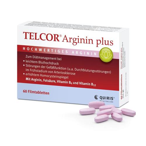 Quiris – TELCOR Arginin plus Filmtabletten Mineralstoffe