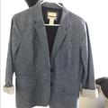 J. Crew Jackets & Coats | Chambray Boyfriend Blazer | Color: Blue/Gray | Size: 12