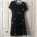 Lularoe Dresses | Geometric Lularoe Amelia | Color: Black/Gray | Size: L