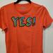 J. Crew Shirts & Tops | J.Crew Yes T Shirt Boy/ Girl | Color: Orange | Size: 12g