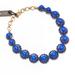 J. Crew Jewelry | Jcrew Blue Enamel Statement Necklace | Color: Blue/Gold | Size: Os