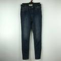 Free People Jeans | Free People 25 Blue Skinny Jeans Mid Rise 4ae68 | Color: Blue | Size: 25
