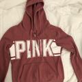 Pink Victoria's Secret Sweaters | Light Pink Victoria Secret Zipper Sweater | Color: Pink | Size: M