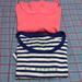 J. Crew Tops | J.Crew Women’s Size Small Tees | Color: Blue/Pink/White | Size: S