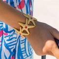 Lilly Pulitzer Jewelry | Lilly Pulitzer Starfish Bangle | Color: Gold/Red | Size: Os
