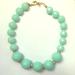 J. Crew Jewelry | J.Crew Turquoise Chunky Statement Necklace | Color: Blue/Green | Size: Os
