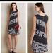 Anthropologie Dresses | Anthropologie Maeve Effemy Jacquard Shift Sz. Lp | Color: Black/White | Size: Lp