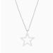 Kate Spade Jewelry | Kate Spade Scrunched Scallops Pave Star Pendant. | Color: Silver | Size: Os