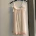 Free People Dresses | Flowy Blush Free People Dress With Lace Detail | Color: Cream/Pink | Size: M