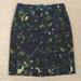 J. Crew Skirts | J. Crew No. 2 Pencil Skirt Gardenshade 10 | Color: Blue/Green | Size: 10