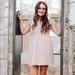 Zara Dresses | Fun Casual Mini Dress | Color: Pink/White | Size: M