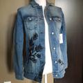 Lularoe Jackets & Coats | Lularoe Jaxon Denim Jacket Size Xs Nwt | Color: Blue | Size: Xs