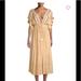 Free People Dresses | Free People Will Wait For Your Midi Dress | Color: Cream/Yellow | Size: M