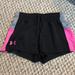 Under Armour Bottoms | Girls M Under Armour Shorts | Color: Black/Pink | Size: Mg