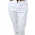 Michael Kors Jeans | Michael Kors White Boyfriend Jeans | Color: White | Size: 8