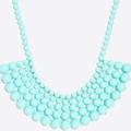 J. Crew Jewelry | J. Crew Having A Ball Beaded Statement Necklace | Color: Blue | Size: Os