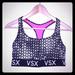 Victoria's Secret Intimates & Sleepwear | Euc Vsx Victoria’s Secret Black White Sports Bra L | Color: Black/White | Size: L