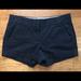 J. Crew Shorts | J. Crew Navy Blue Chino Shorts Size 2 Euc | Color: Blue | Size: 2