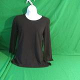 Kate Spade Tops | Kate Spade Black Long Sleeve Xxs With Bow In Back | Color: Black | Size: Xxs