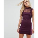 Free People Dresses | Free People Beaumont Muse Plum Lace Dress Nwt L | Color: Purple | Size: L