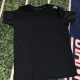 Under Armour Shirts & Tops | Dri Fit Underarmour Heat Gear Combined Shirt | Color: Black | Size: Lb