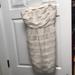 J. Crew Dresses | J Crew Linen Dress Size 6 | Color: Cream/White | Size: 6