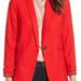 J. Crew Jackets & Coats | J. Crew Red Blazer Size 2 | Color: Red | Size: 2