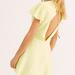 Free People Dresses | Free People Follow Along Silk Mini Dress | Color: Yellow | Size: 6