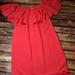 Lularoe Dresses | Lularoe Cici Dress Large | Color: Red | Size: L