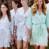 Victoria's Secret Intimates & Sleepwear | Mint Green Silk Victorias Secret Robe Brand New | Color: Green | Size: Various