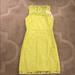 J. Crew Dresses | J.Crew Collection Yellow Lace Shift Dress Size 6 | Color: Yellow | Size: 6