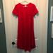 Lularoe Dresses | Lularoe Carly Dress | Color: Red | Size: Xs