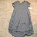 Lularoe Dresses | Gray Lularoe Carly Dress | Color: Gray | Size: Xs