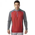 Adidas Jackets & Coats | Adidas Golf Men's Water Resist Windproof Vest | Color: Gray/Red | Size: M